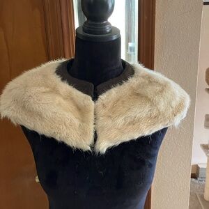 Vintage mink collar.